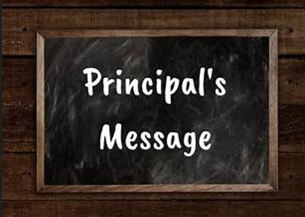  principal's message